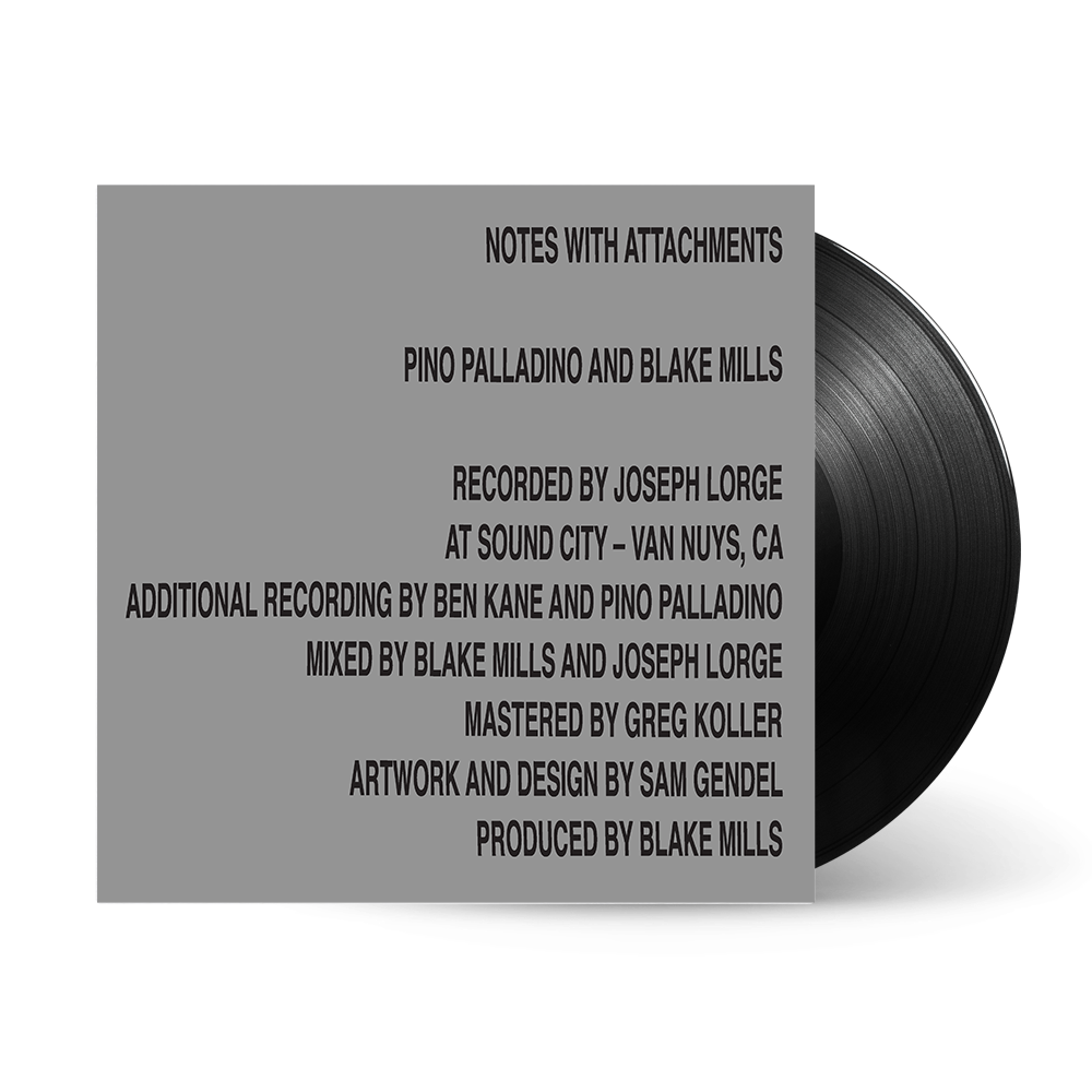 Pino Palladino Notes With Attachments 新品 Notes With Attachments LP - Blake Mills Official Shop
